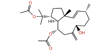 (1R,2E,4R,7S,10S,11S,12R)-10,18-Diacetoxy-7-hydroxy-2,8(17)-dolabelladiene